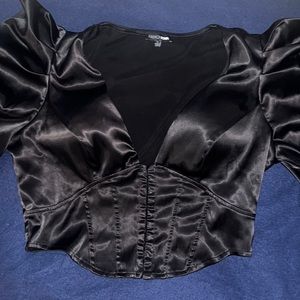 Fashion Nova Black Party Top